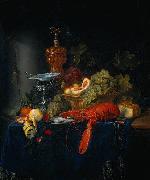 Pieter de Ring, Still Life with a Golden Goblet